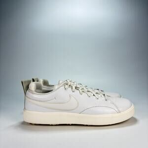 Nike Course Classic White Spikeless Golf Shoes 904680-100 Womens Sz 10 Men’s 8.5